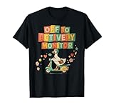 Off to Actively Monitor You Got This Test Day Teacher Goose T-Shirt