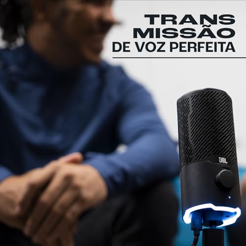 JBL Quantum Stream Micrófono USB condensador de doble cápsula, para streaming, grabación y gaming, negro - imagen 2