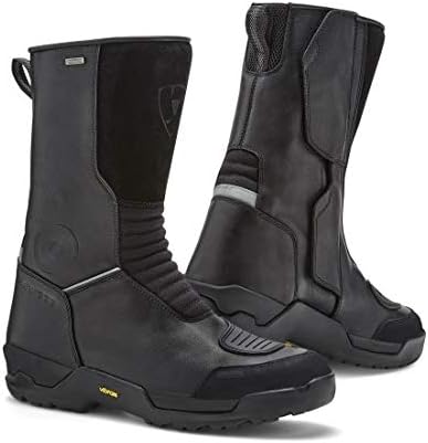 Revit Compass H2O Motorcycle Boots Black 46/US 11.5