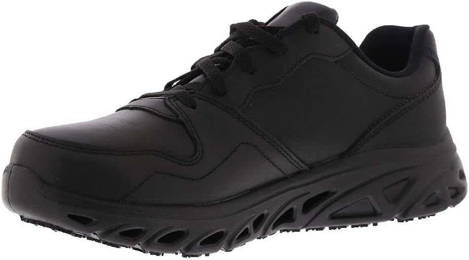 Skechers Work Glide Step SRTupela Work Shoe Womens Oxford 8 BM US BlackBlack