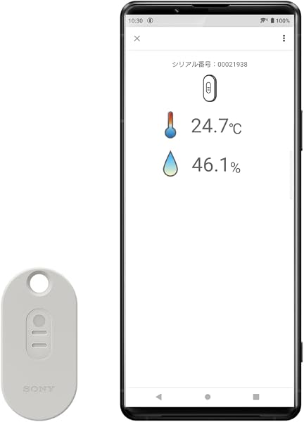 ソニー(SONY) REON POCKET TAG 2(レオンポケットタグ2): RNPT-2 / 2026年4月発売 / Bluetooth/スマートフォン連動/温湿度センサー - 2
