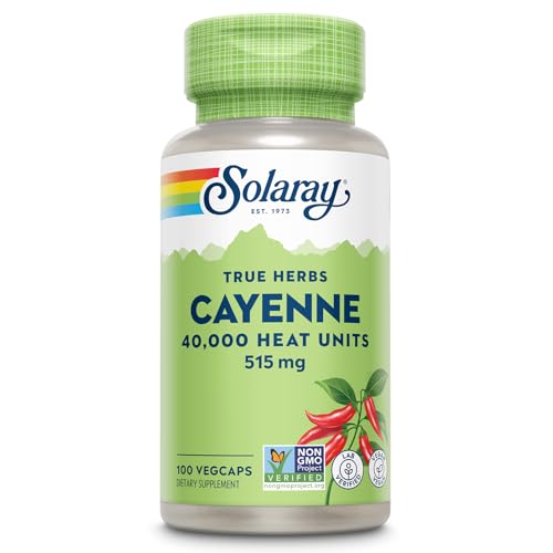 Solaray Cayenne 40,000 Heat Units