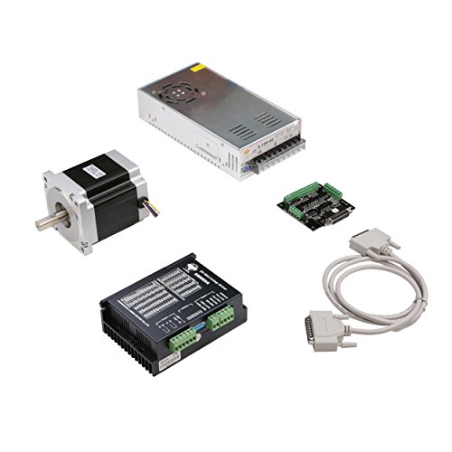 1axis Nema34 Stepper Motor 34HS5460 1600oz 6.0A 151mm & Driver CNC