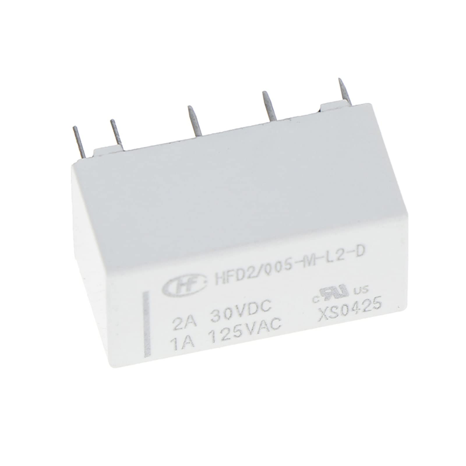 Relais 5V Bobine Bistable Verrouillage 2A 30VDC 1A 125VAC x10