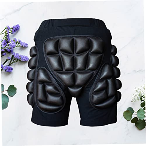 HONMEET Criança Skate Adulto Skate Calças De Hóquei Cintas De Hóquei Calças De Equitação Calças De E