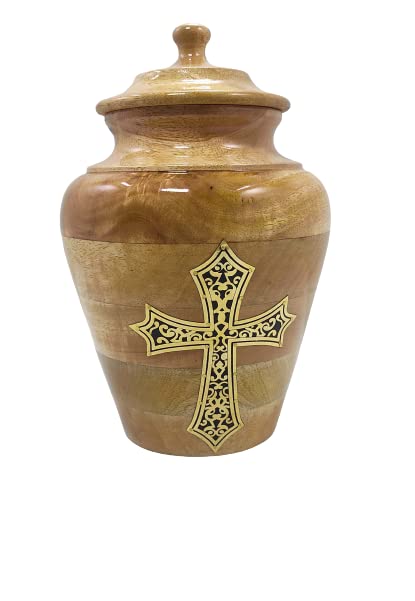 Urne funéraire pour cendres humaines adulte grand format pour columbarium