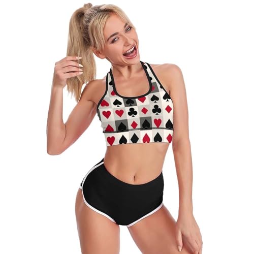 Women Girls Sexy Sports Vest Racerback Crop Vest Sportswear for Workout3