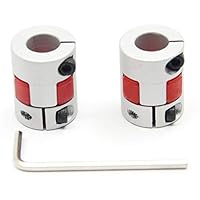 Algopix Similar Product 18 - Befenybay 2PCS 10mm to 10mm Aluminium