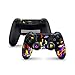 Set etichette adesive con motivo per controller Sony Playstation 4, set etichette, adesivi, set di decorazione per PS4 (anche per PS4 Slim & PS4 Pro), Tetrads