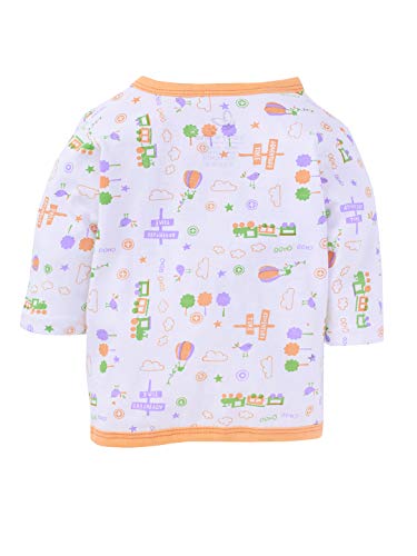 Image of babywish Baby Boys and Baby Girl Clothing Set 100% Cotton Full Sleeve Jhabla T-Shirt Trouser Pajama Newbrn Kids Clothes Set