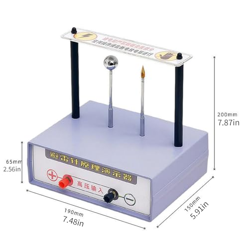 Generador de laboratorio de física con sistema protector y ayuda de enseñanza didáctica 6