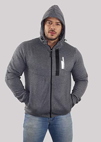 Blusa Masculina Moletom Importada (Grafite, GG)