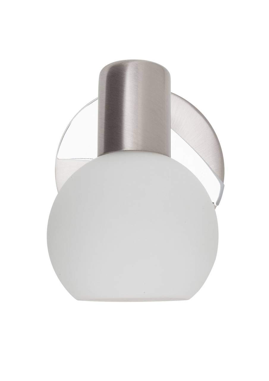 Lampada Da Parete BRILLIANT Luca - Spot Orientabile In Ferro/Cromato/Bianco - Per LED R50 - Foto 13