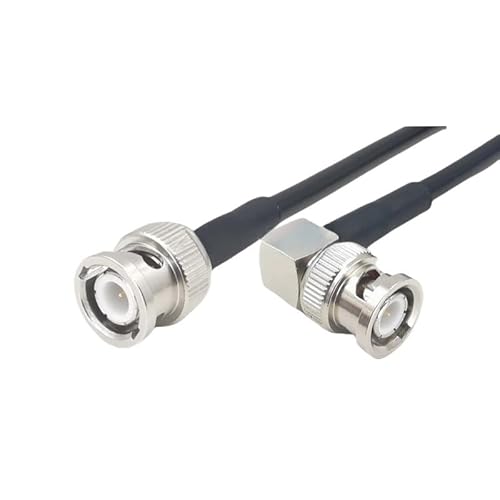 RG58 �P�[�u�� BNC �I�X - BNC �I�X ���X���p�A�_�v�^�[ WI/*FI an*/�A���e�i 50 �I�[�� R*/F �����s�O�e�[�� �W����*/�P�[�u��������(BNCM-BNMW-RG58,30CM)