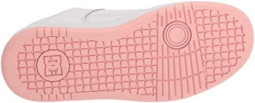 Dc Women's Manteca 4 Casual Skate Shoe, White/Pink, 8 #TOP3