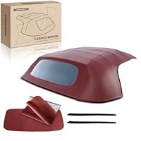 Frankberg Cabrioverdeck Softtop Verdeckbezug Rot Kompatibel mit Boxster 986 2.7L-3.2L Benzin 1996-2002 Replace# PBl3003