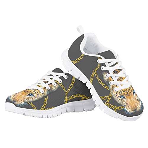 Girls and Boys Funny Dog Print Tennis Shoes Kids Lightweight Mesh Cute Running Shoes3