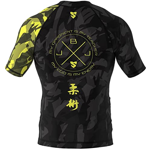 SMMASH Camiseta Deportiva De Manga Corte Hombre para Artes Marciales Kickboxing Boxeo Muay Thai Deportivos De Combate - imagen 3