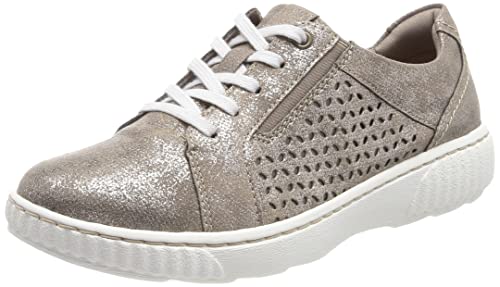 Clarks Caroline Ella, Zapatillas Mujer, Metallic Bronze, 40 EU