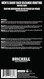 Brickell Men's Daily Face Cleanse Routine for Oily Skin, Alcohol Free Toner, Gel Facial Wash and Moisturizer, Natural and Organic, Unscented - Image 6