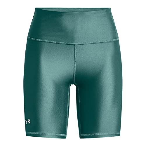 Image of Under Armour Womens Tech Bike Shorts Green XS