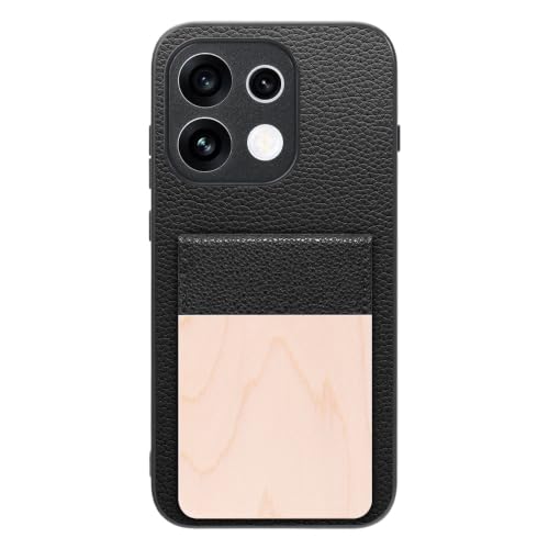 LOOF NATURE-SHELL �{�v �V�R�� �J�[�h�z���_�[ �X�}�z�P�[�X for OPPO Reno16 5G �p �P�[�X �J�o�[ �X�g���b�v �X�g���b�v�z�[�� �J�[�h���[ �w�� �J�[�h���� �V�F�� �w�ʎ��[ �J�[�h�P�[�X �V���v�� �i�`������ �Ϗ�