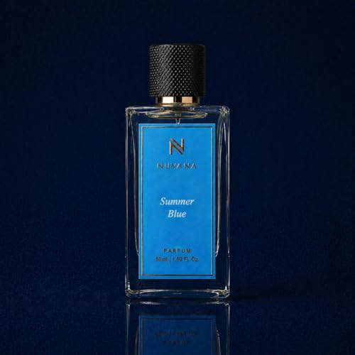 Image of Summer Blue Perfume 50ml for Men & Women | Fresh Aquatic Citrus Fragrance | Long Lasting Luxury Perfume Spray | Premium Oceanic Aromatic Scent for Office, Gym, Daily Wear & Summer Use