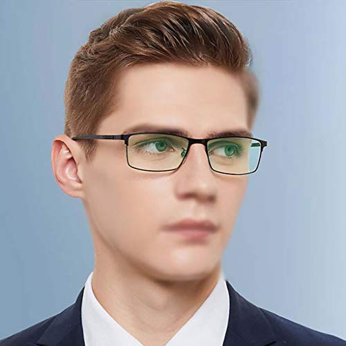 Preisvergleich Produktbild Lesebrille Ultra-klare Sichtfeld Kristallklare visuelle TR-Material-Legierung Rahmen minimalistisch