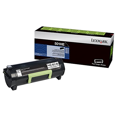 Toner noir Lexmark 50F1H0E haut rendement pour fluidifier le travail au bureau