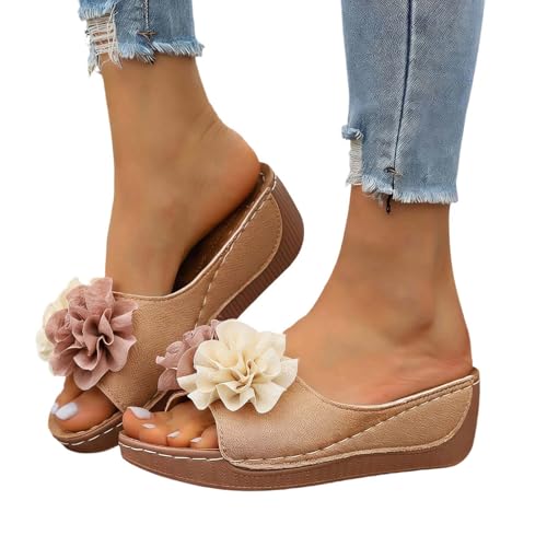 Mules pour femmes basket style bohème avec plateforme amortissante - 7