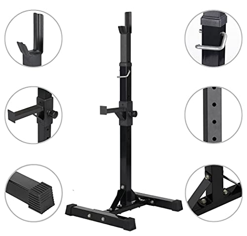Yaheetech Rack Squat Repose Haltère Réglable 14 Niveaux Repose Barre Musculation Supports pour Haltères Longs à Disques… - Les Beatles, Paul McCartney, John Lennon, RIngo Starr, George Harrison Yaheetech Rack Squat Repose Haltère Réglable 14 Niveaux Repose Barre Musculation Supports pour Haltères Longs à Disques… – Image 6