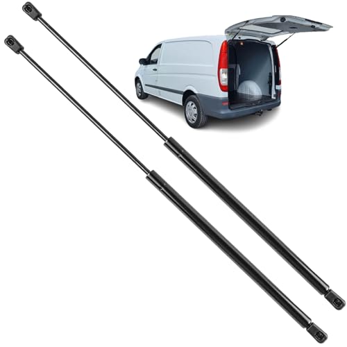 2 amortiguadores maletero compatibles para Mercedes Viano y Vito (W639) (2003-2014) muelle neumático maletero. 6399800364