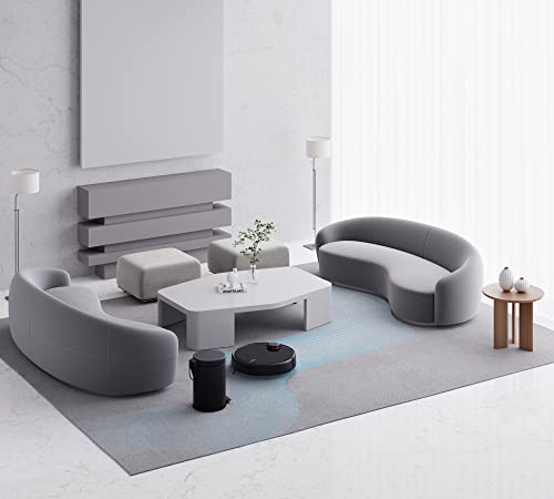 Xiaomi Mi Robot Vacuum-Mop 2 Pro Aspirador Conectado Negro, 3 Modos de Limpieza, batería de 5200 mAh, Compatible con los asistentes de Voz + cepillos Laterales incluidos, versión Francesa