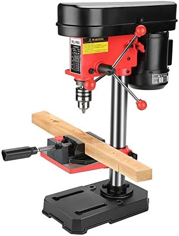 Bench Drill,5 Speed Press Pillar Drill Drill Press Workbench Repair Tool Mini Drill Bench Press Stand Drill Press Stand Industrial Bench Drill Mini Drill Press Workbench Mounted 350w 50mm 220v