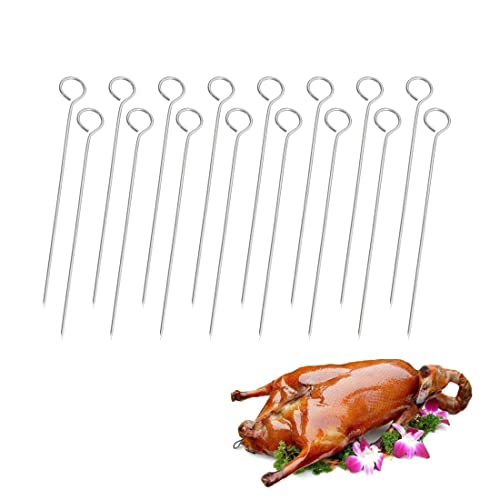 Aiguilles trussing dinde 6 po acier inox 16pcs