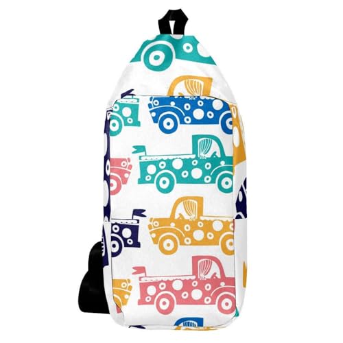 Sac à dos à bandoulière léger et ergonomique au format compact 16x36cm