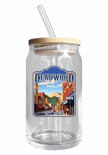 Vaso vidrio diseño lata cerveza 12 oz