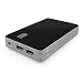 Produktbild Leuchtrakete Mobiler Akku Externer Akku mit hoher Kapazität 13600mAh Power-Bank Ladegerät Dual USB Ausgang für Apple iPhone 6 Plus 5 4, iPod Touch, iPad Air / HTC One, One M8 / Samsung Galaxy S6 S5 S4 -Schwarz