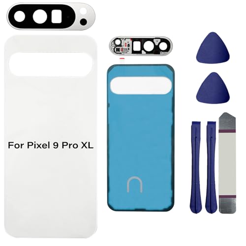 Pixel 9 Pro XL Back Glass with Camera Lens and Tools