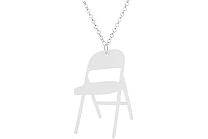 Folding Chair Necklace Charm