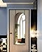 KOMCOTE Arch Mirror Full Length, Door Mirror Full Length, Over The Door Mirror Full Length, 48