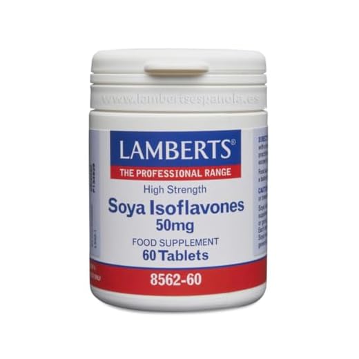 Lamberts Isoflavonas de Soja 50mg - 60 Tabletas