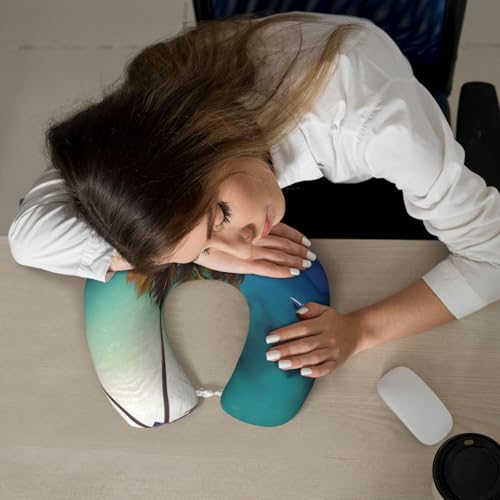 Almohada espuma viscoelástica para viaje tamaño único miniatura 7