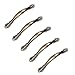 Tiradores de tiradores para armarios de cocina, pomos de puerta de cajón, estilo nórdico, estilo simple, lujoso, latón antiguo, 186 mm, 5 unidades