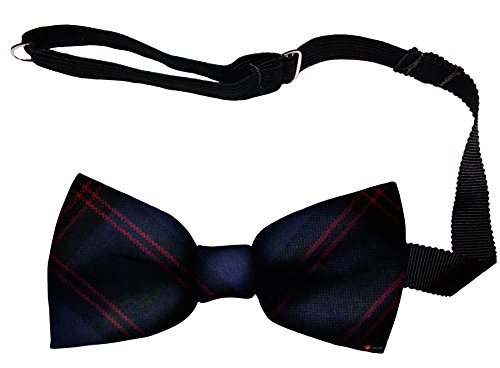 Noeud papillon homme en laine moderne tartan tissé en Écosse