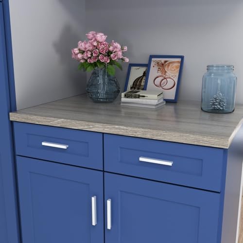 LONTAN 2 Stück Griffe Weiß Möbelgriffe 160mm lochabstand Schrankgriffe Küchengriffe für Küchenschränke Türgriffe Küche Schubladengriff