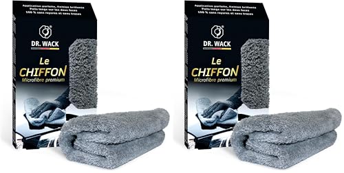 Microfibre de nettoyage Dr. Wack - Chiffon ultra doux pour l'entretien quotidien de la voiture