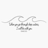 Christian Quote Sticker Vinyl Bumper Sticker Decal High Quality Waterproof 5"