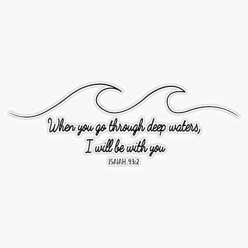 Christian Quote Sticker Vinyl Bumper Sticker Decal High Quality Waterproof 5" #TOP23