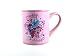 Silver Buffalo MLP4932G My Little Pony Friendship is Magic Pink Ceramic Glitter Mug, 14 oz, Pink